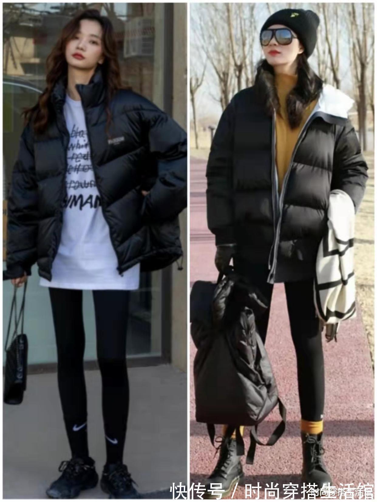 充气感|长款羽绒服穿起来太臃肿?记住这3个搭配细节,轻松穿出时尚感
