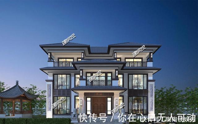 别墅|千万不要错过这款新中式别墅,建一栋,享受故乡的好山好水