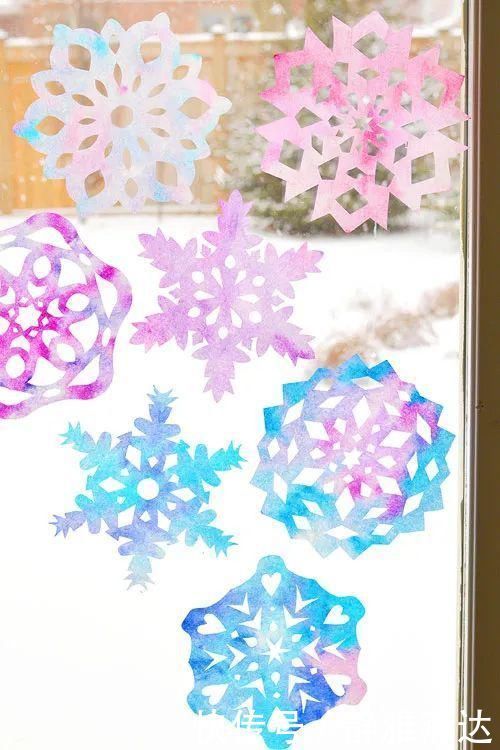 冬天来了雪花怎能少,这12种创意DIY现在就可以做起来啦~