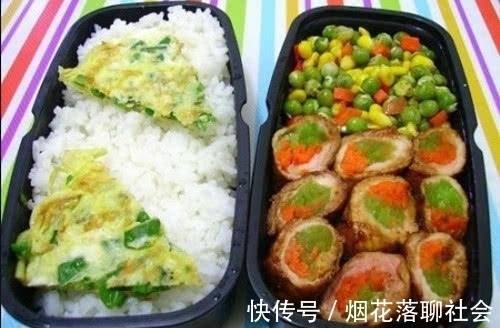 便当|今天同事打开我的便当,笑的米饭都喷出来了