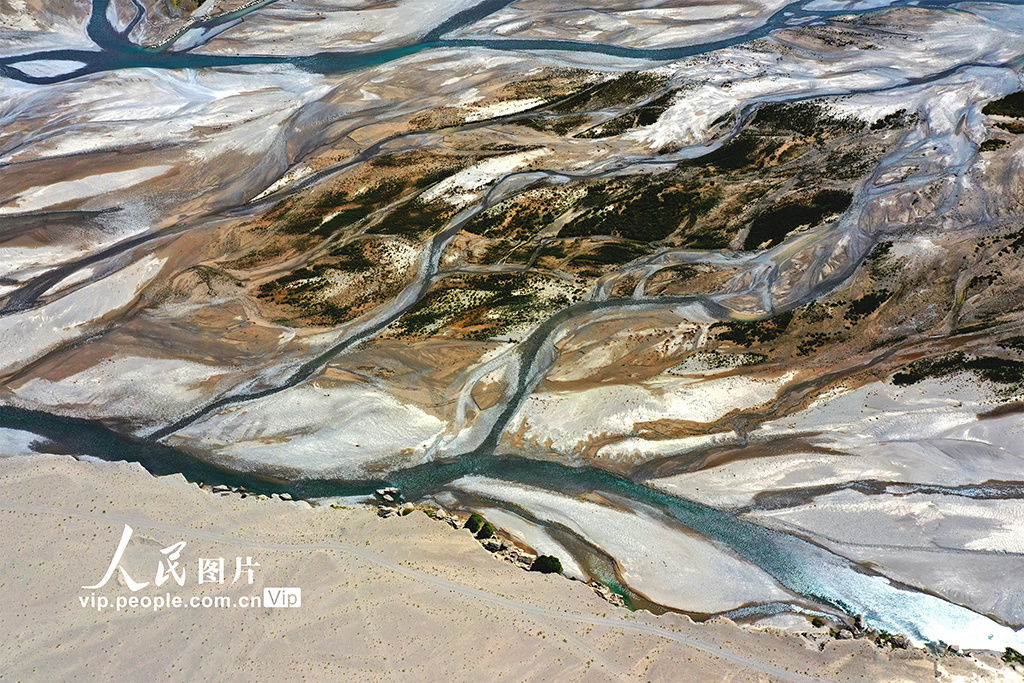 油画|甘肃酒泉：疏勒河道似油画