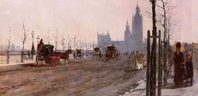 德·尼蒂斯!意大利大画家德·尼蒂斯的油画作品,莫名的好看,耐看,非常喜欢