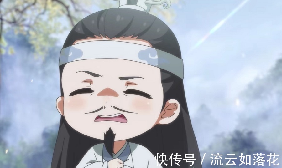 魔道祖师q|《魔道祖师Q》动漫出BUG,叔父的胡子不见了,气一气,十年少