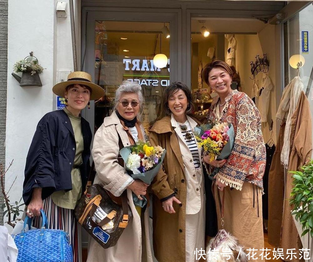 简约|日本82岁奶奶火了,身材发福但穿衣简约时髦,网友:比穿旗袍好