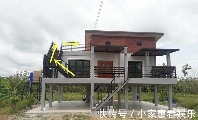 露台房|不买小区顶楼房,在阳台上搭建挑空露台,国外这样的房子我也想要