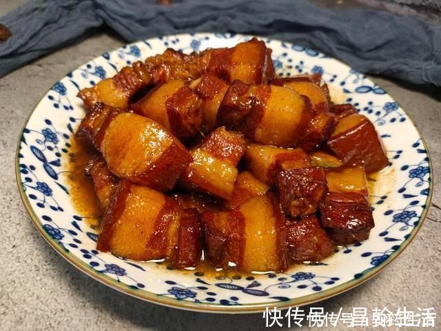 糖色|爷爷做了几十年红烧肉,口感软烂香入味,香料只加这四味即可