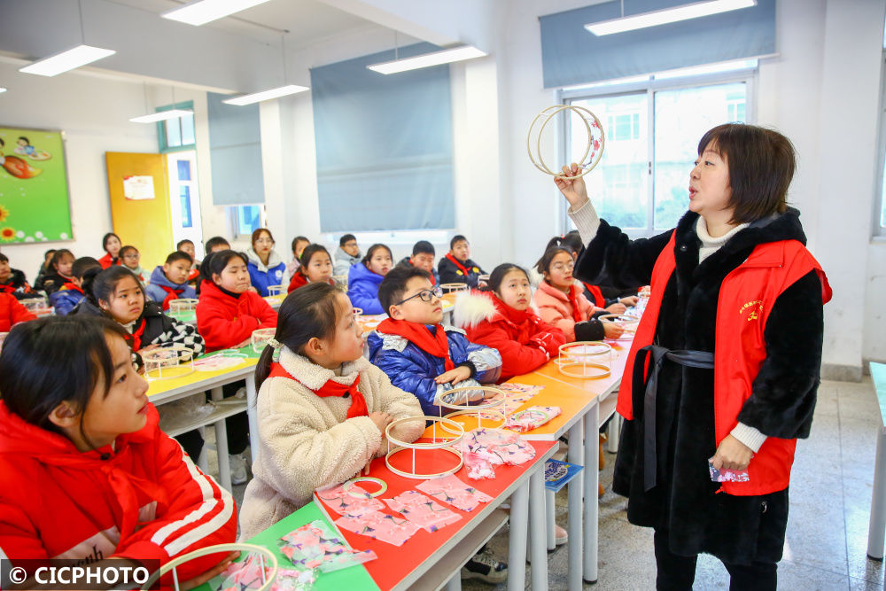 磨头小学|江苏如皋：做花灯 迎新春