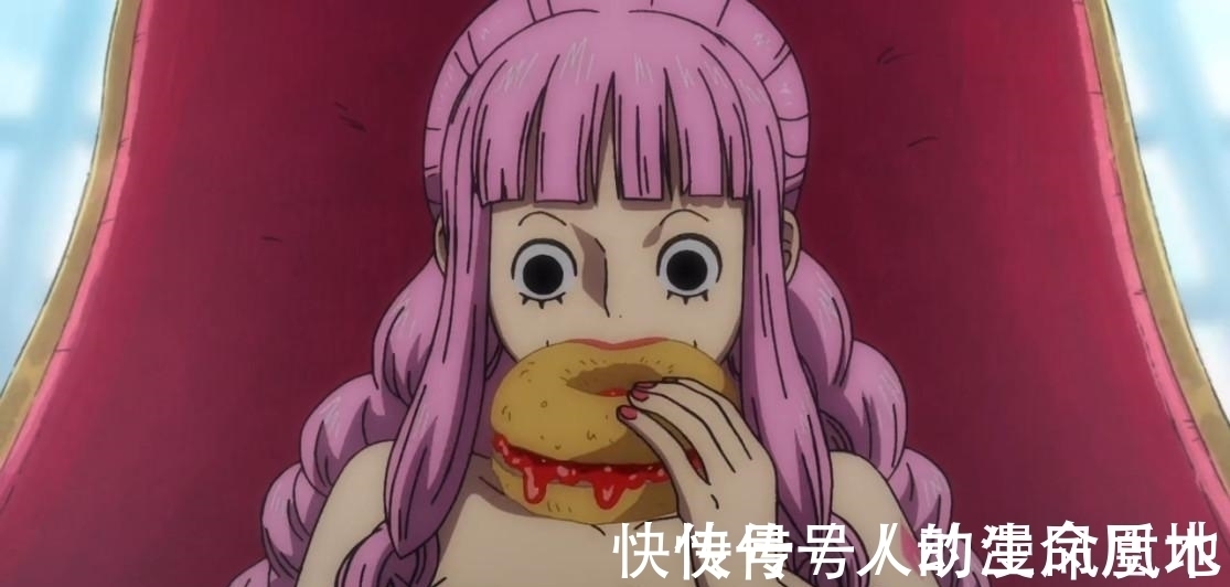 鹰眼|海贼王917集:古灵精怪的佩罗娜登场,不戴帽子的模样超好看!