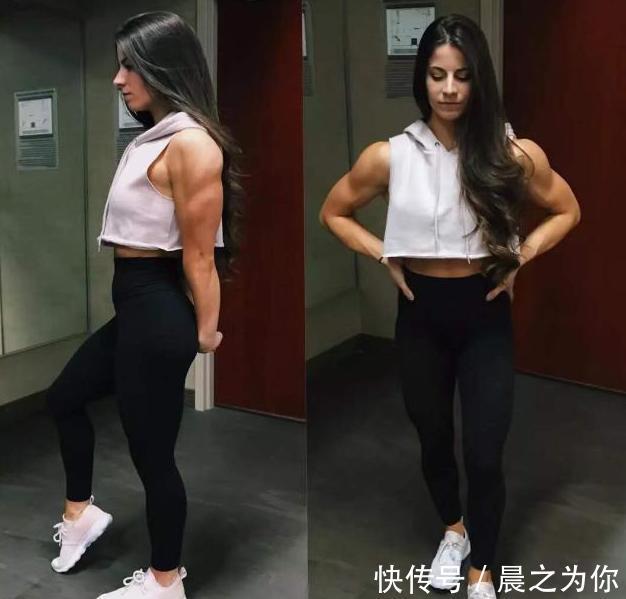 性感|28岁美女坚持健身,身材火辣凹凸有致,被称为:最性感健身女神