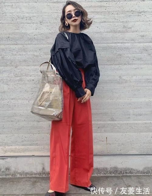 半身裙 仅156cm的她,凭什么会穿?日本素人“显高穿搭”,惊艳高级