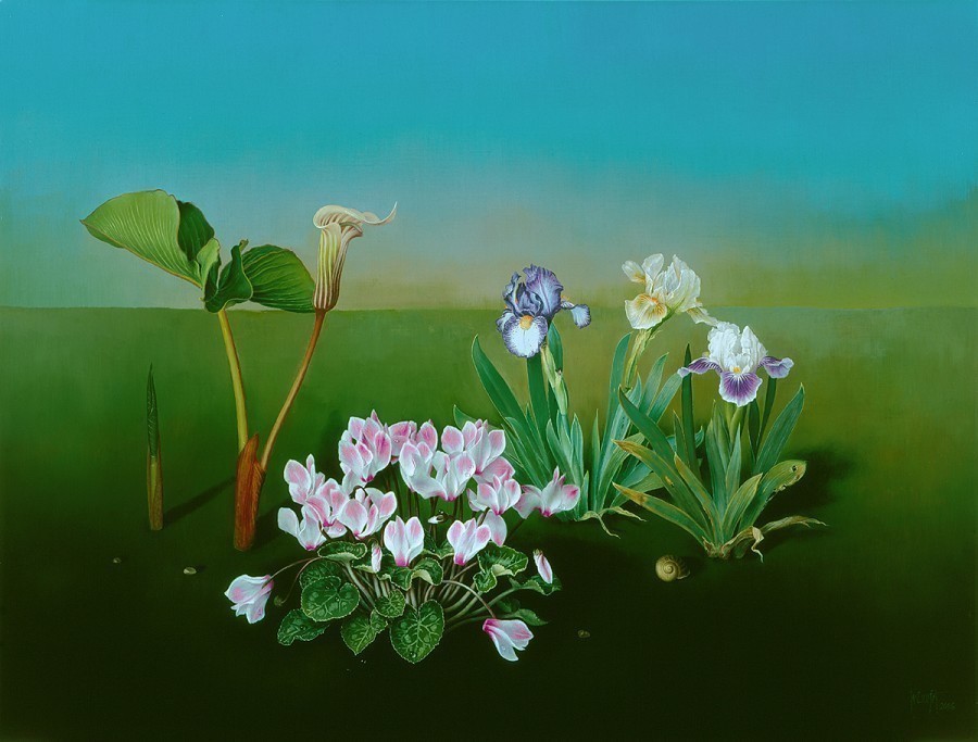 巴塞罗那@西班牙超写实油画大师marcEscofet:大自然的灵魂画师