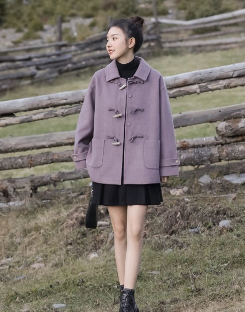 穿搭|真正时髦的女人,衣橱中都有一件毛呢大衣,保暖还温柔