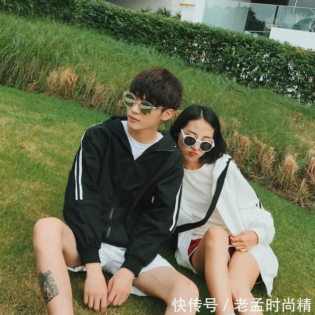 连帽 低调优雅的情侣装扮高人一筹,让爱情的味道弥漫在春季
