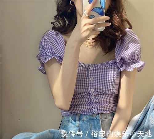 上衣|短款上衣怎么穿好看？学会这些穿搭方式，显高显瘦还显年轻！