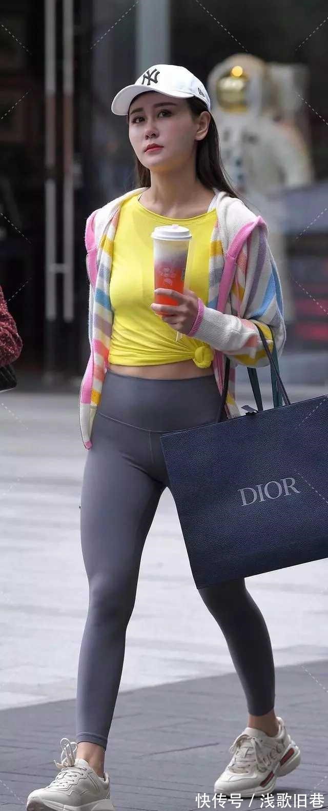 时尚 健美裤展现别样的魅力,低调不失高雅气质,增添潮范!