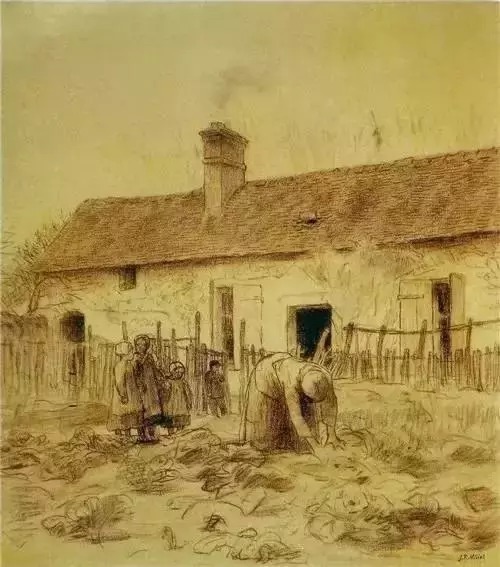 保罗·德拉罗什&法国画家 | 米勒最美素描