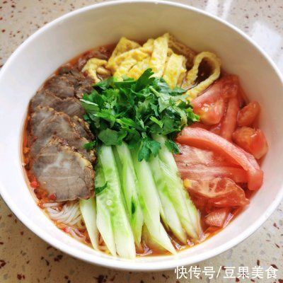 冷面|夏日冷面这么做最好吃，一般人我不告诉他
