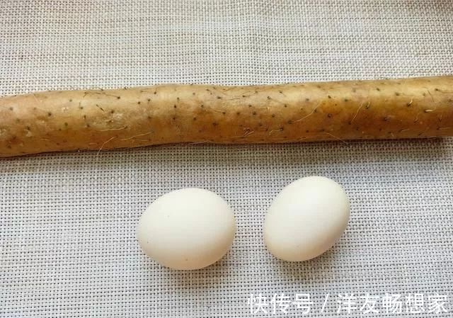 山药鸡蛋饼|一根山药，2个鸡蛋，简单一做，比面包还香，再挑食的孩子也爱吃！