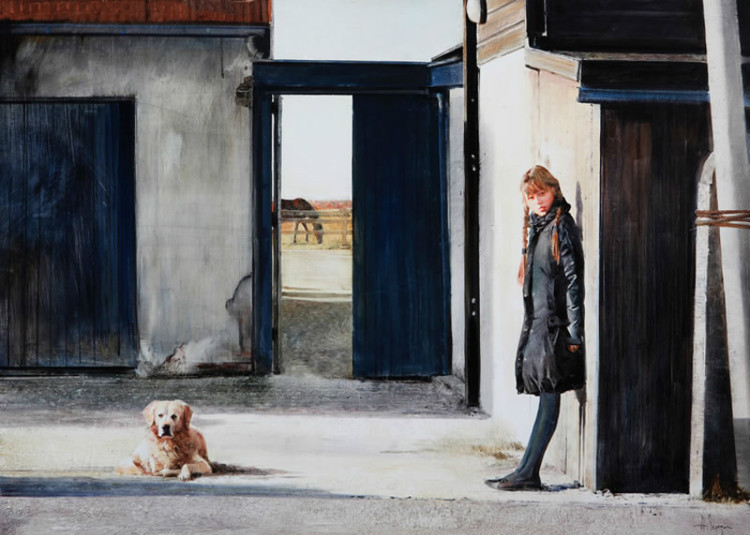 安德烈·扎多林@艺术家安德烈·扎多林的诗意作品,唯美!