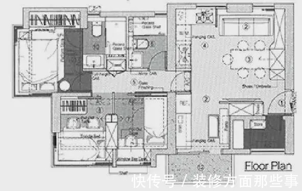 现代|52平现代风三居室空间折叠并重叠,让小户型更加舒适自在