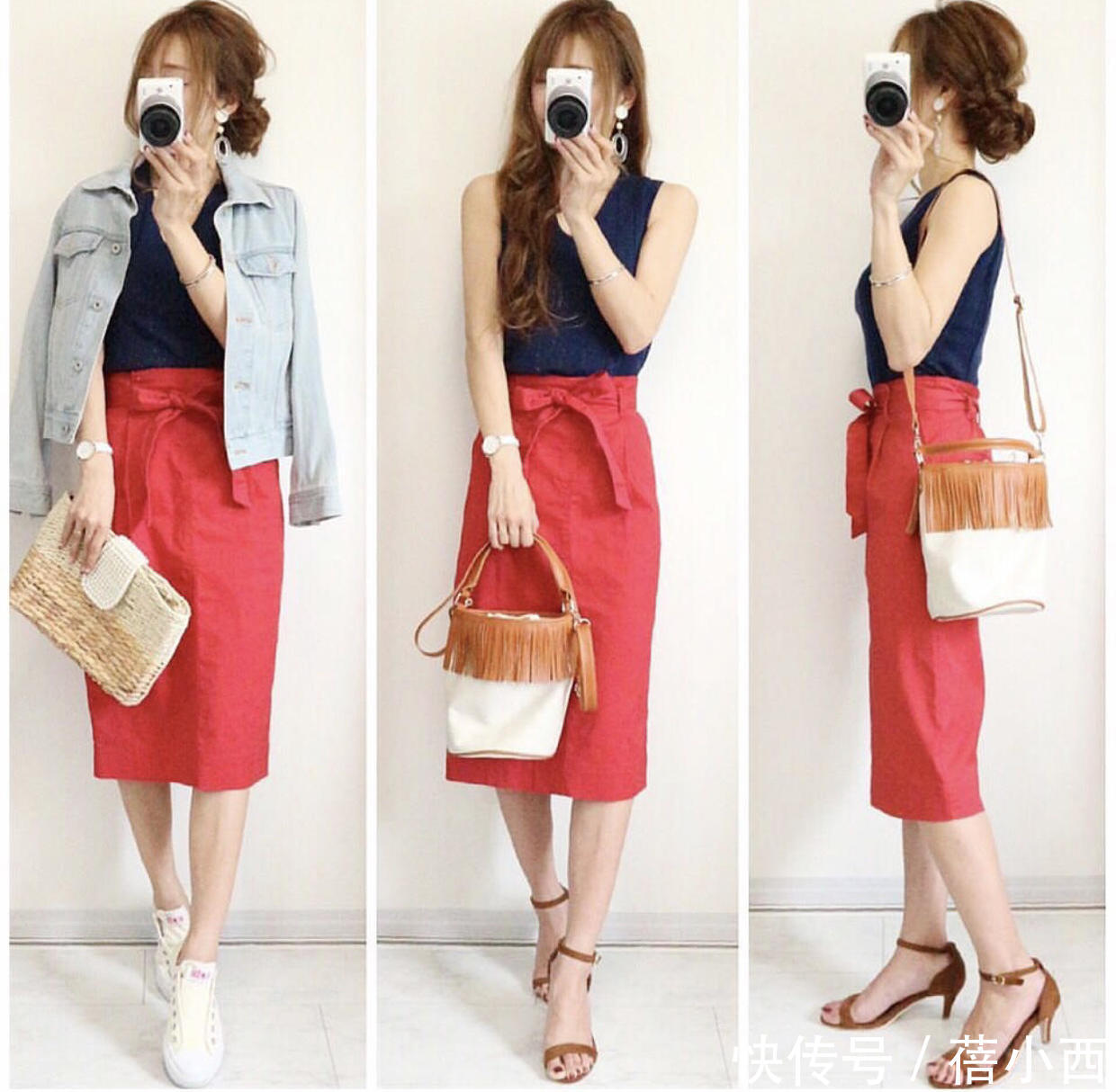 穿搭|90后00后女生不要瞎打扮,试试日本博主这些穿搭,时髦洋气美美哒