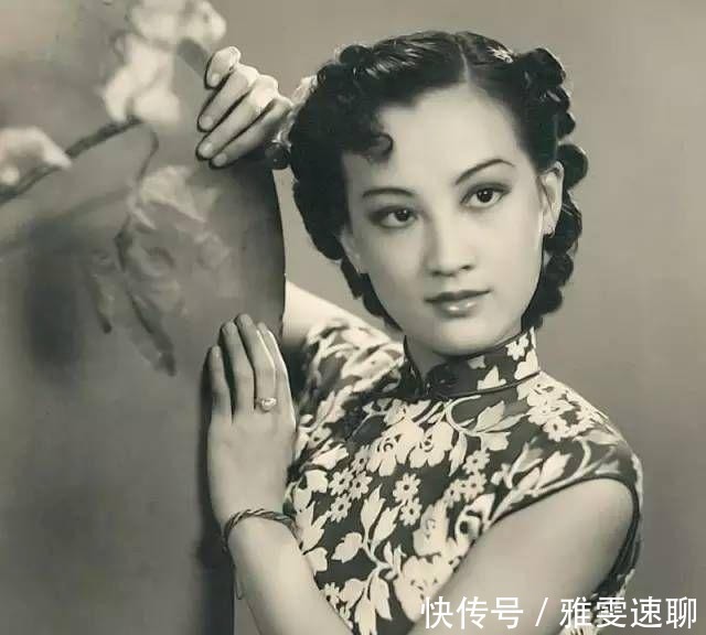 金嗓子&民国四大美女老照片:东方美人陆小曼、金嗓子周璇“永远的微笑”