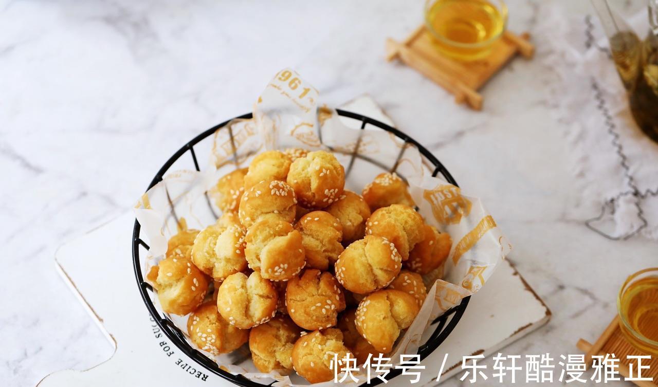 面团子|好吃可口的北京小吃开口笑，制作简单，营养健康