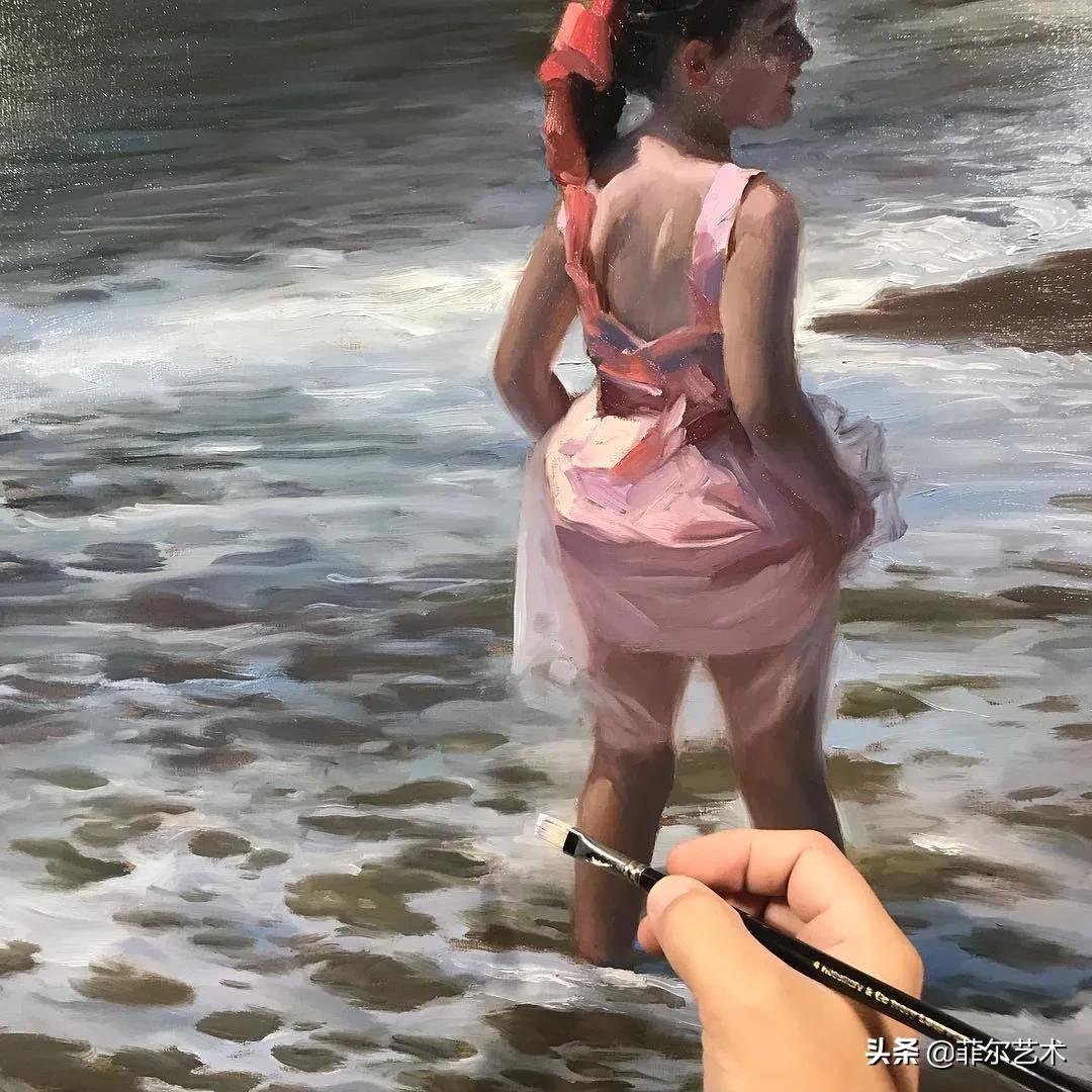 斯维尔德洛夫斯克$犹如花朵绽放,美得让人难忘~俄罗斯画家人物油画作品欣赏