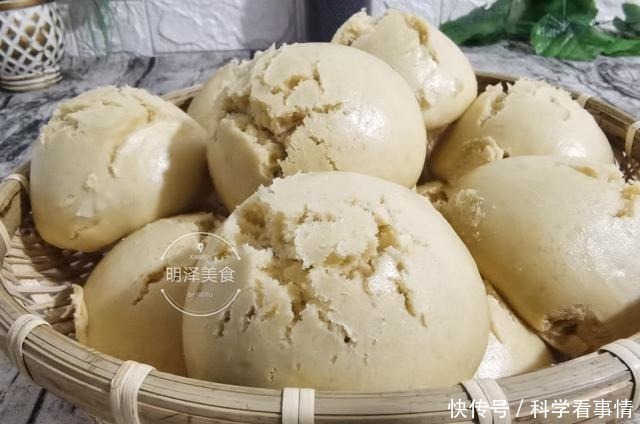 食用碱|制作“开花馒头”，别在馒头坯表面切口了，试试正确的方法吧