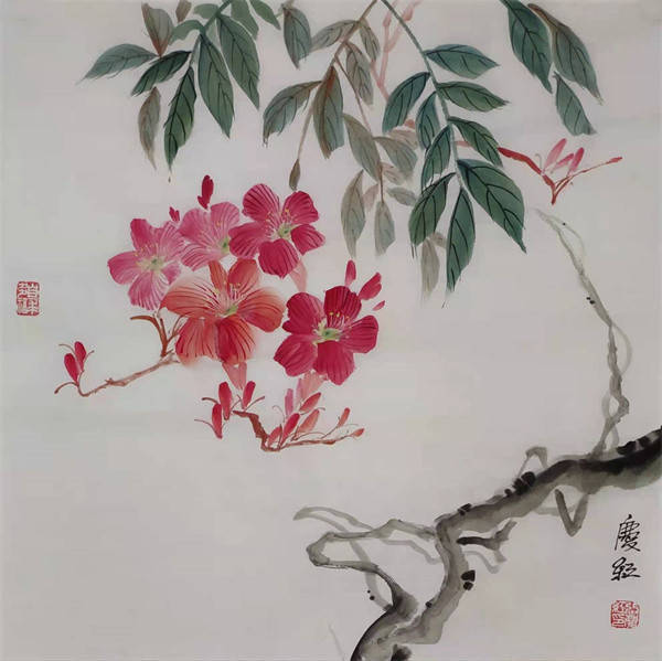 中国美术#【名家在线】张庆红绘画艺术作品欣赏