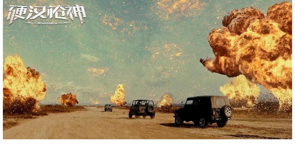 天花板|豆瓣7.6，《硬漢槍神》上線熱播，口碑炸裂，網友：網大天花板