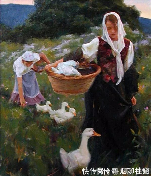 迈克尔!寻找生命中的光,70后印象现实主义画家迈克尔·马尔姆的油画