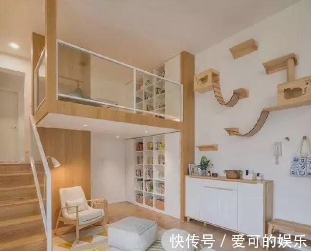 格子|120㎡日式原木风复式装修,一个温暖的家,让人忍不住想亲近!