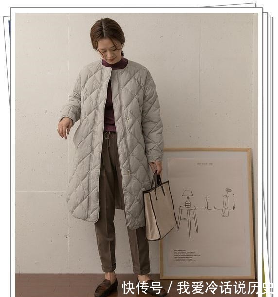 时尚 既轻松又美丽!5种百搭颜色“绗缝”棉服的30个穿搭示例!