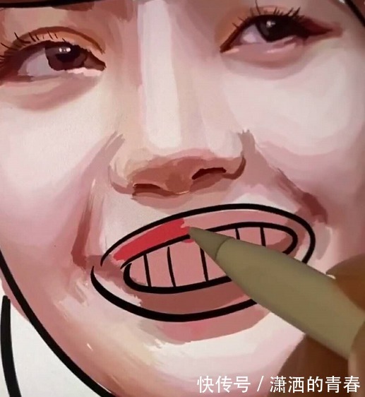 生绘画|美术生绘画Lisa，开始什么仇什么怨，结果真会搞噱头！