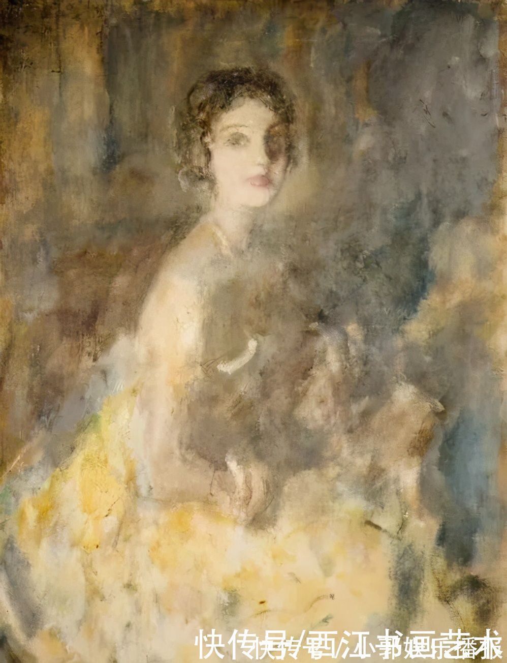 麦克沃伊&有质感的水彩肖像:英国画家亚瑟.麦克沃伊作品选