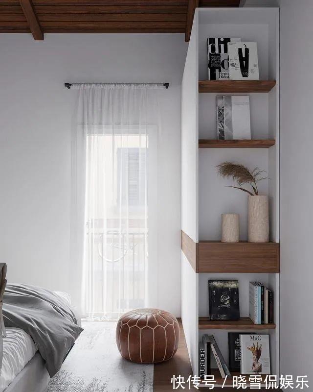 墙壁|112平极简复式混搭风,全屋设计超有质感!