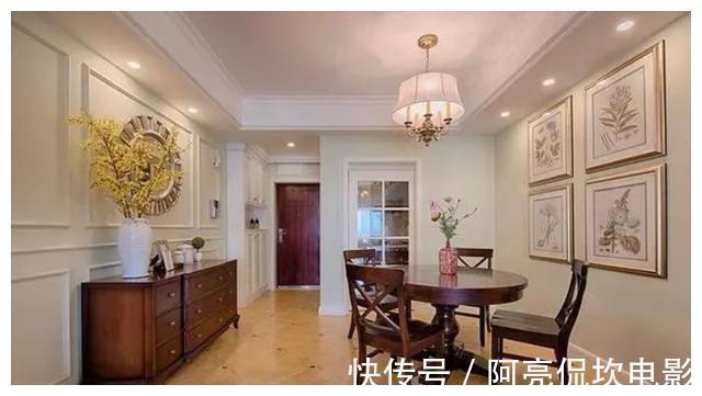 舒适|100平美式风设计,全屋优雅舒适,朋友来了想把它更大的和我换