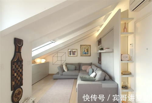 小房子|一家四口挤在49㎡小房子里,半平米不敢浪费,电视挂得比沙发低