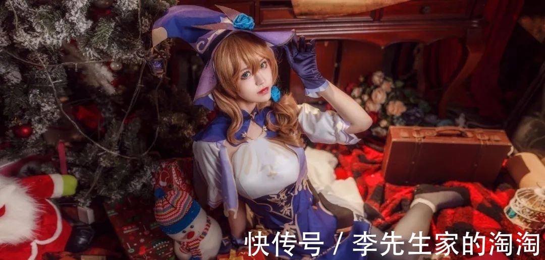 原神丽莎|cos：原神丽莎cos正片@淼唯，你努力的样子，姐姐都看见了