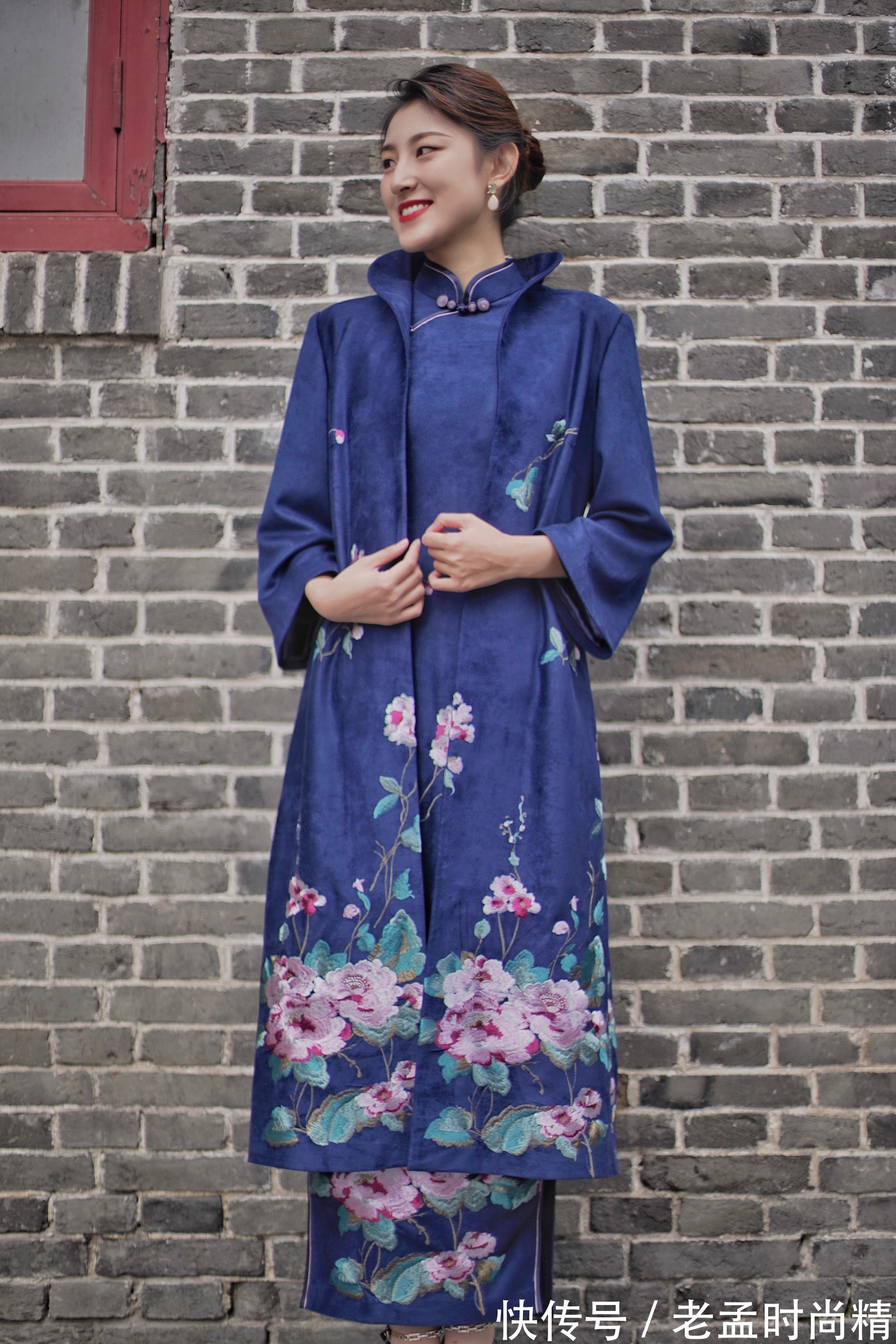 日常穿搭|谁说旗袍不能日常穿搭?这款让你惊艳整个冬季