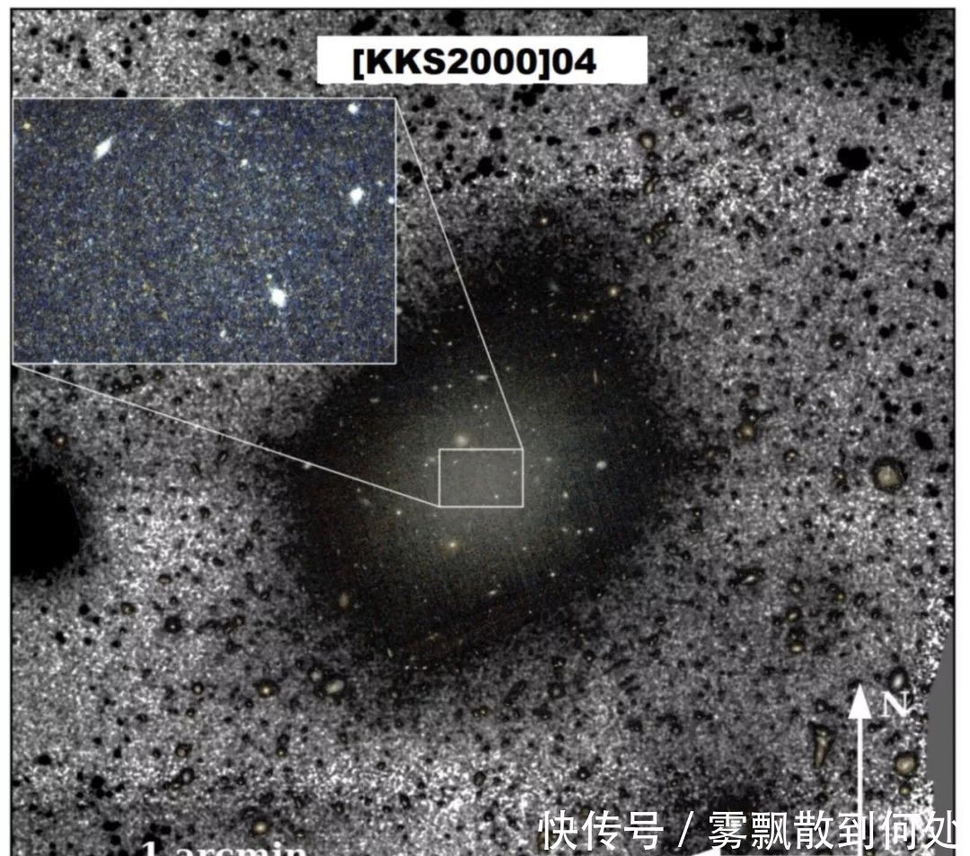 mrk1216 这个孤立的星系中心却充满了暗物质！