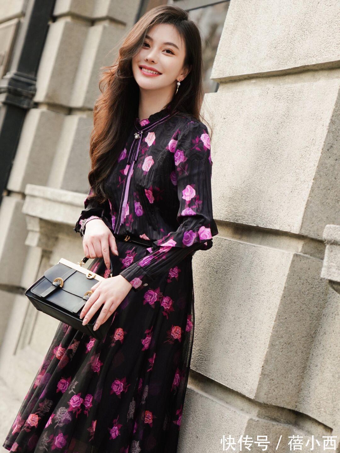 丝带状|早春的第一条连衣裙你准备好了吗?时尚博主的穿搭思路,总结好了