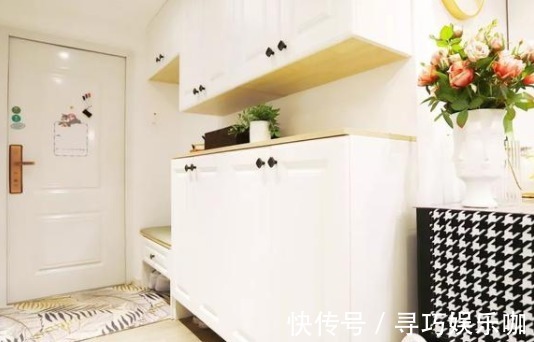 餐边柜|90后夫妇58平米的家,全屋都是柜子,每个空间都好喜欢,精致漂亮