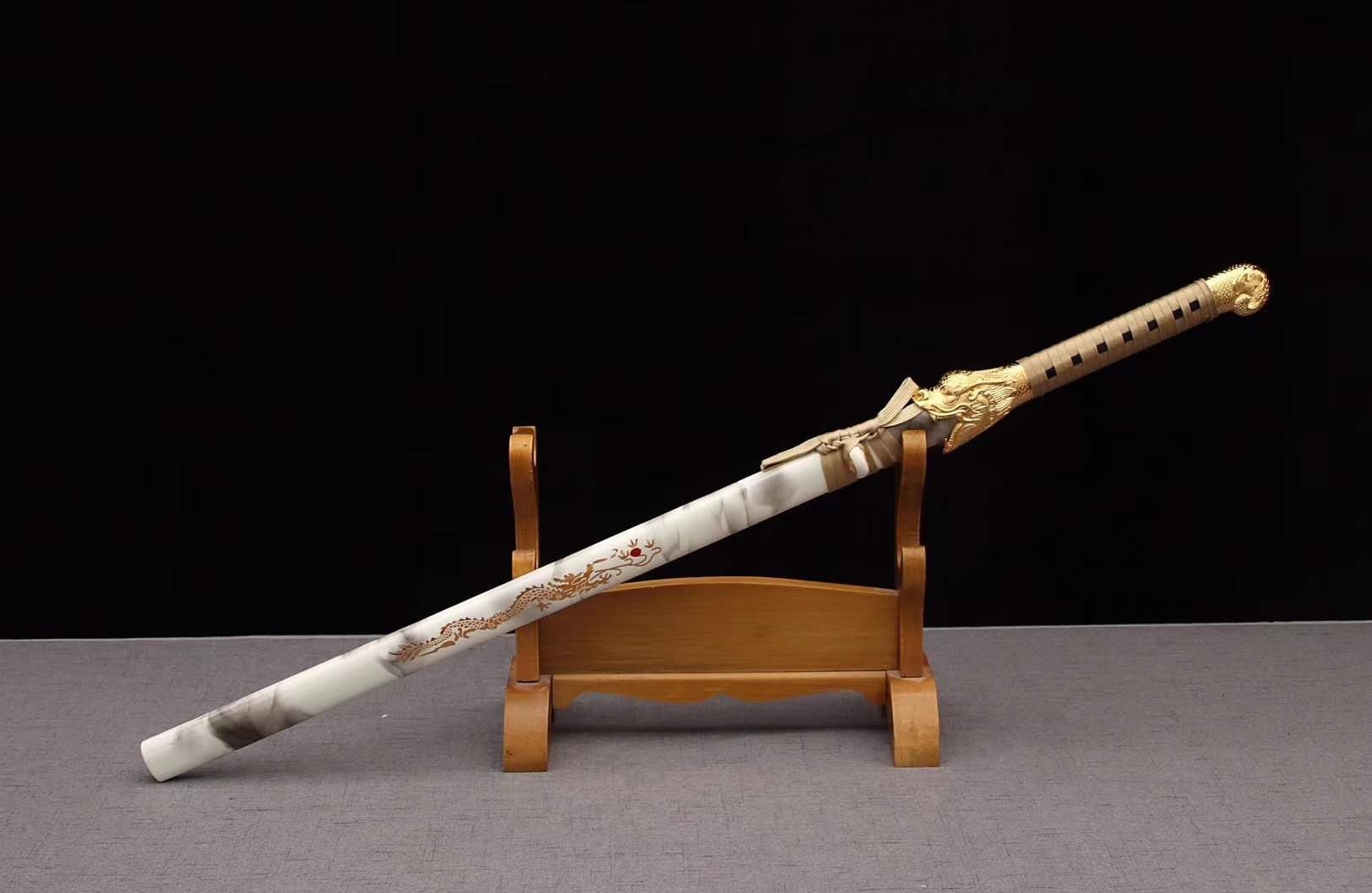 珠直刃|刚而不折,金龙吐珠直刃!