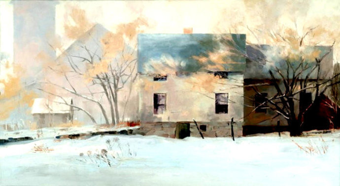 英伦风光@明快自然的英伦风光:画家保罗·斯通的绘画作品欣赏