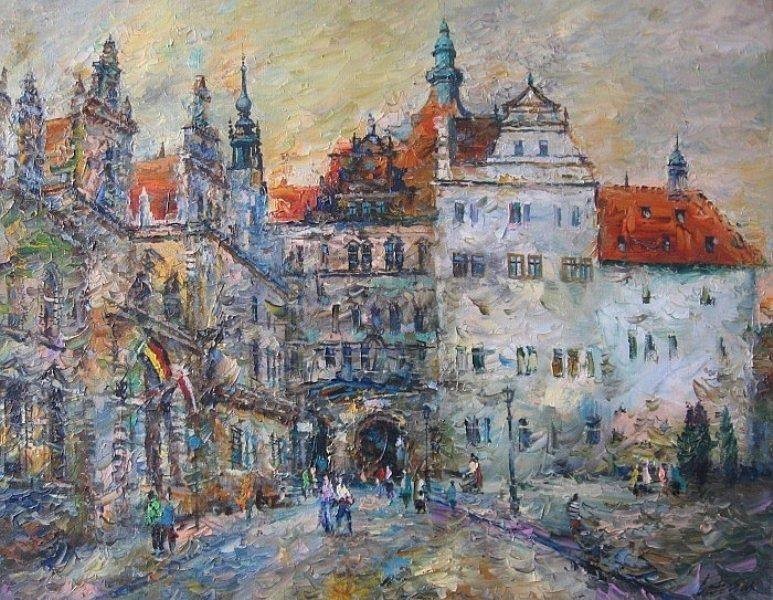 颜色#谢尔盖·雷巴克:世界的艺术家的颜色是明亮、富有表现力