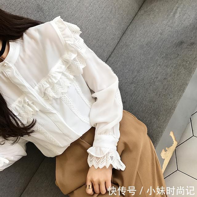 雪纺衫|少女们的清新春夏季,需要来一款又美又有特点的雪纺衫