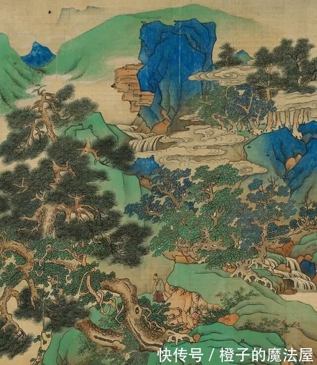 董其昌&他是500年来第一人,山水画让大师爱不释手,大千因他而犯错