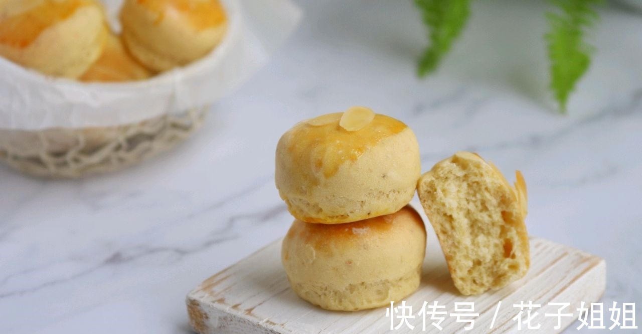 好吃又好看的香蕉杏仁小饼，轻奢美食，做法简单，教你在家做！